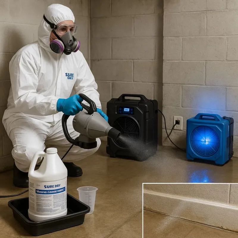 Sanitization and Odor Removal process in Albany, TX