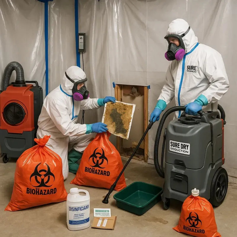 Contaminated Water Handling Protocols process in Albany, TX