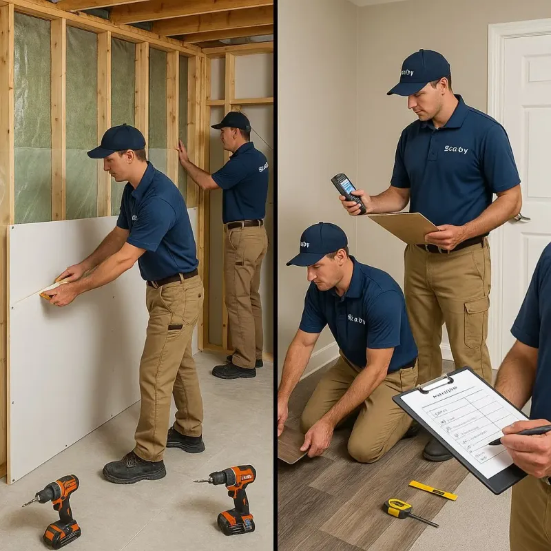 Repairs and Reconstruction process in Albany, TX