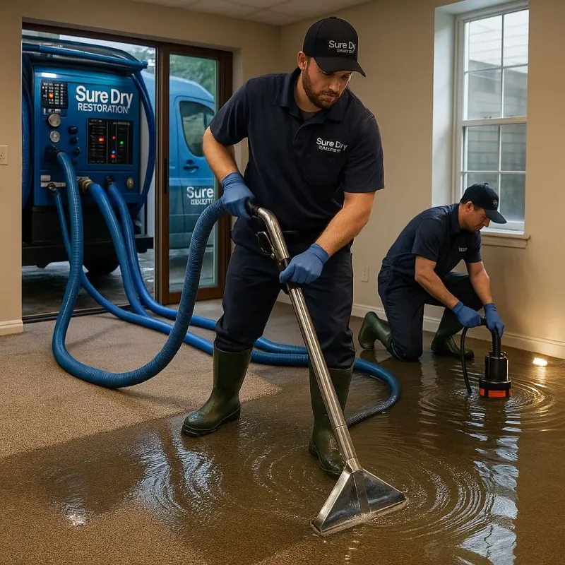 Water Extraction and Removal process in Albany, TX